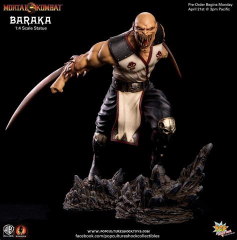 baraka mortal kombat mask|mortal kombat baraka action figure.